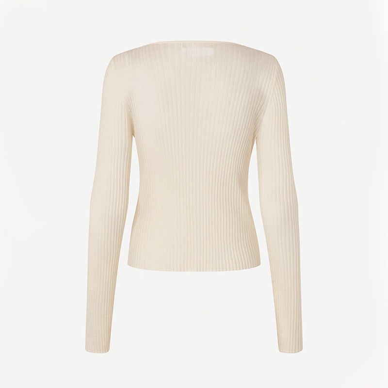 Samsoe Samsoe - Cardigan Sajose - Clear Cream
