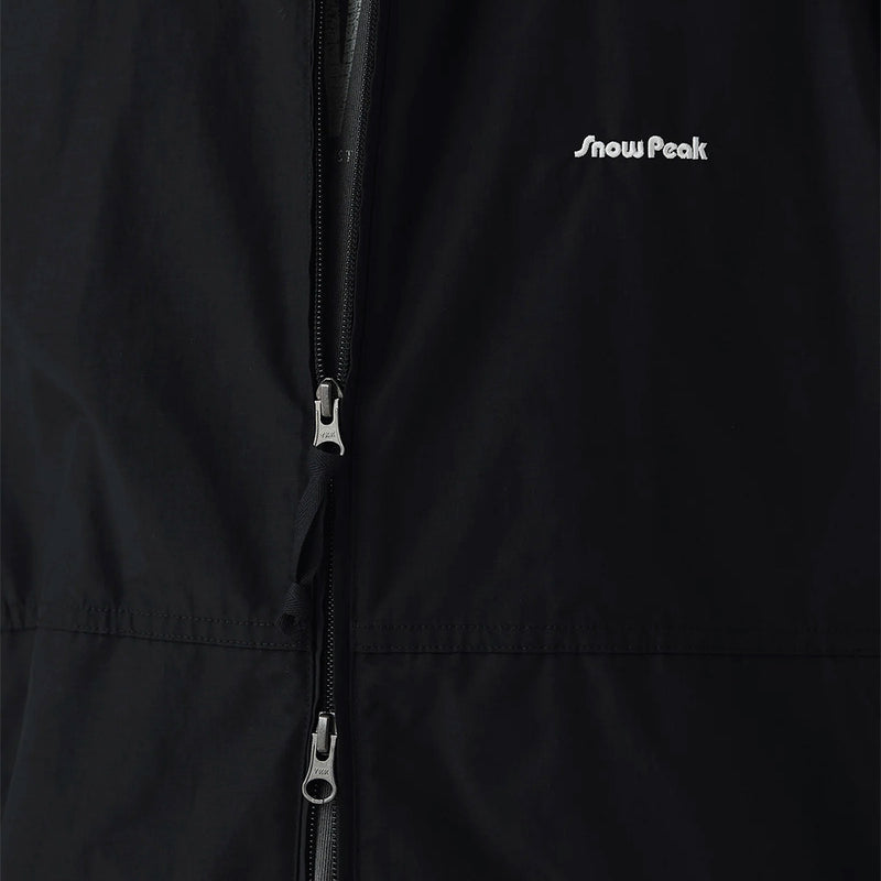 Snow Peak - Veste Light Mountain Cloth - Noir