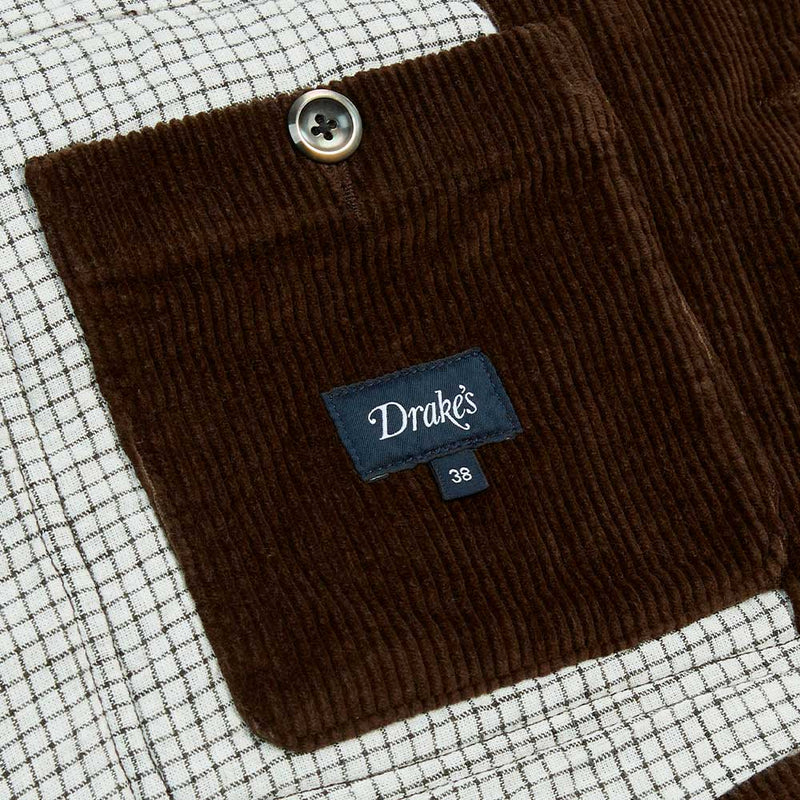 Drake's - Veste Forestière - Marron