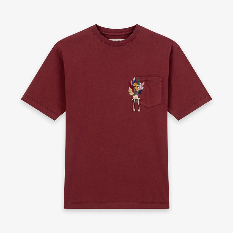 Caleb - T-shirt Caleb Buttercup - Bordeaux