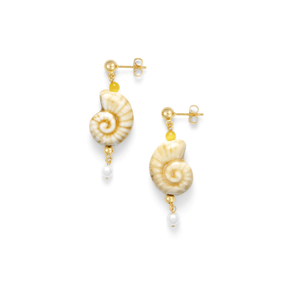 Anni Lu - Boucles d'oreilles Seaside - Caramel