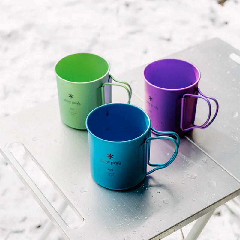 Mug Ti-Single 450 - Bleu - Snow Peak