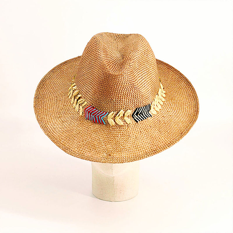 Exquisite J - Chapeau en Raffia H449 - Naturel