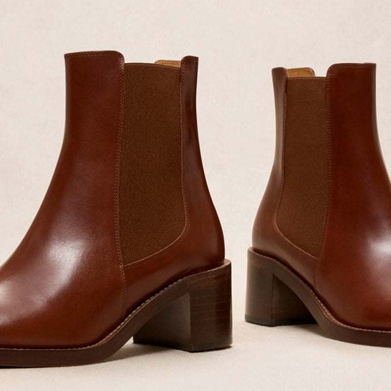 Rivecour - Bottines n°289 - Cognac