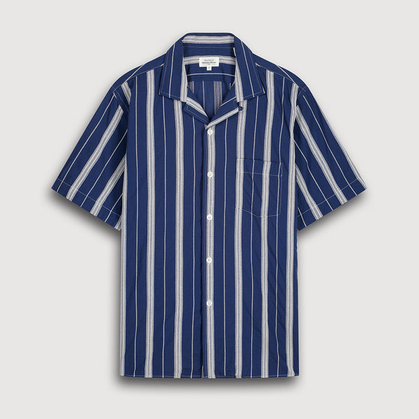 Hartford - Chemise Palm Mc - Bleu