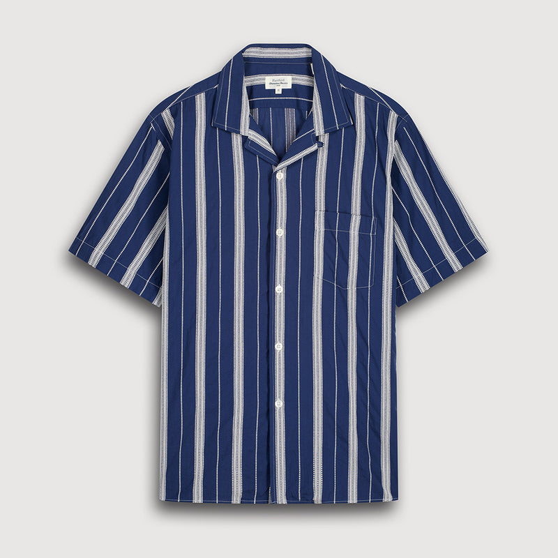 Hartford - Chemise Palm Mc - Bleu