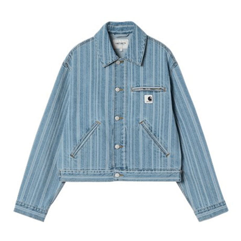 Carhartt WIP -  Veste W' Rylan - Bleu Stone Bleached
