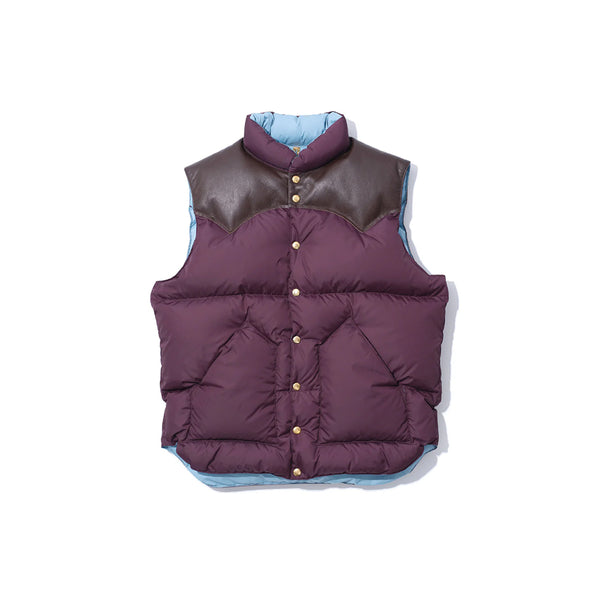 Rocky Mountain - Veste Down sans manches - Prune