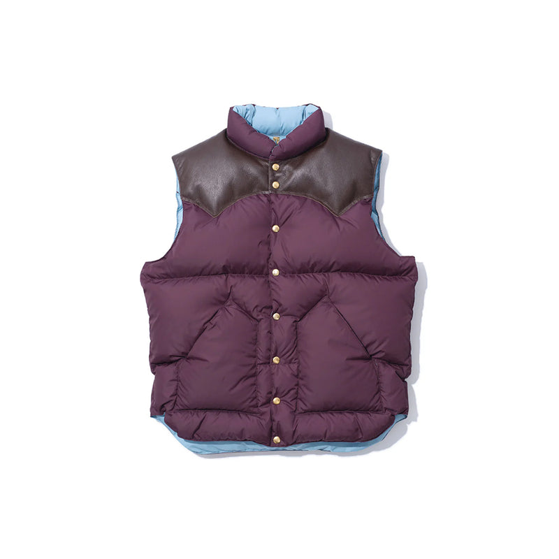 Rocky Mountain - Veste Down sans manches - Prune