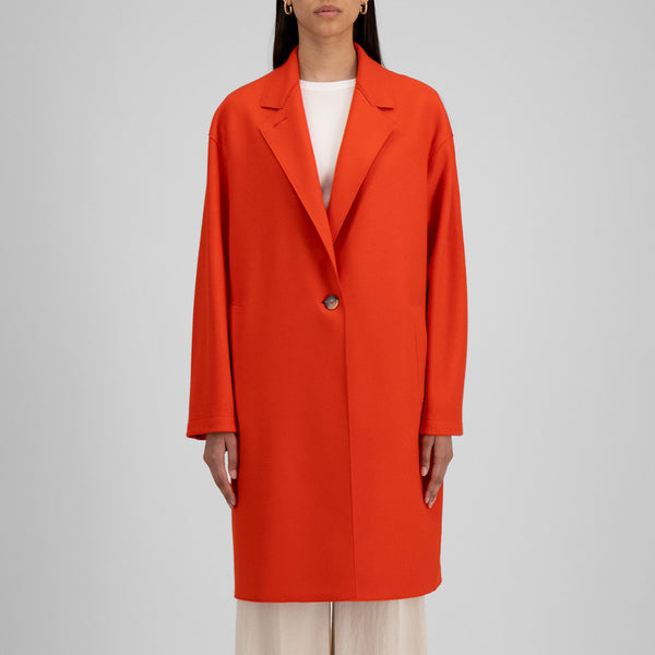 Harris Wharf London - Manteau Oversize - Rouge