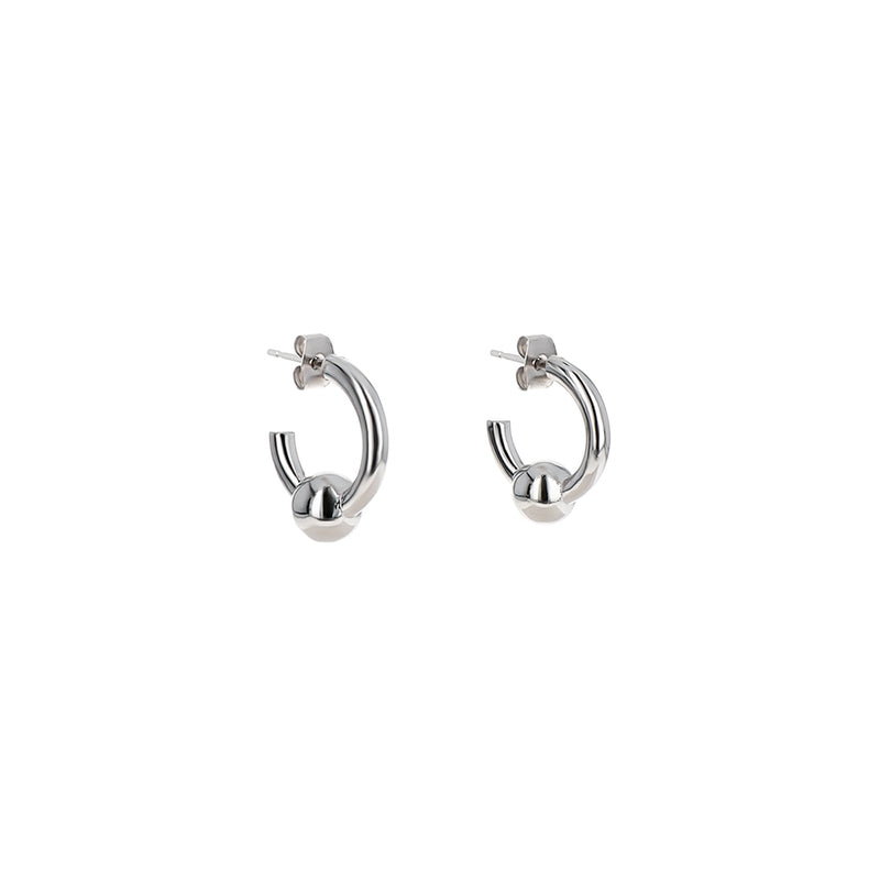 Justine Clenquet - Boucles d'oreilles Sam - Argent