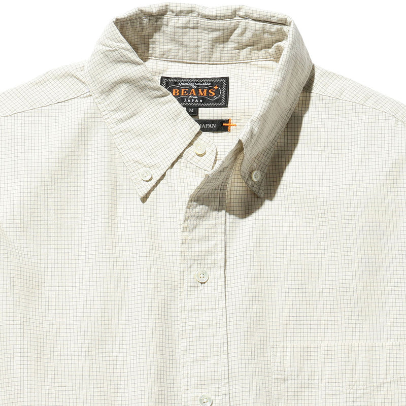Beams Plus - Chemise Classic Fit - Gris clair