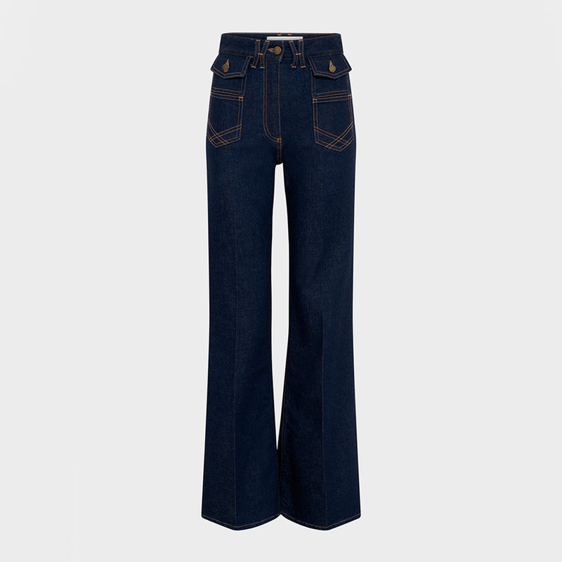 Gerard Darel - Jean flare Anna - Denim Universe