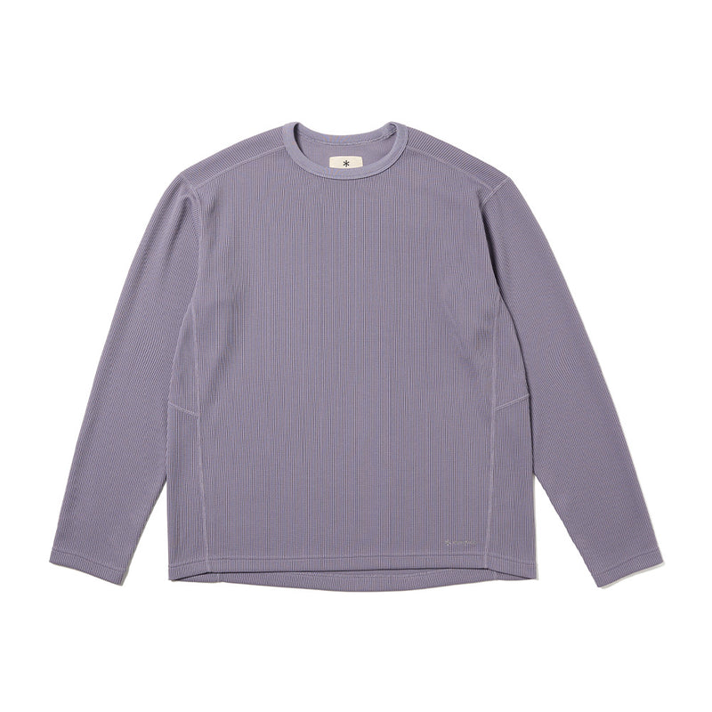 Snow Peak - T-Shirt Dry Thermal L/S - Violet Clair