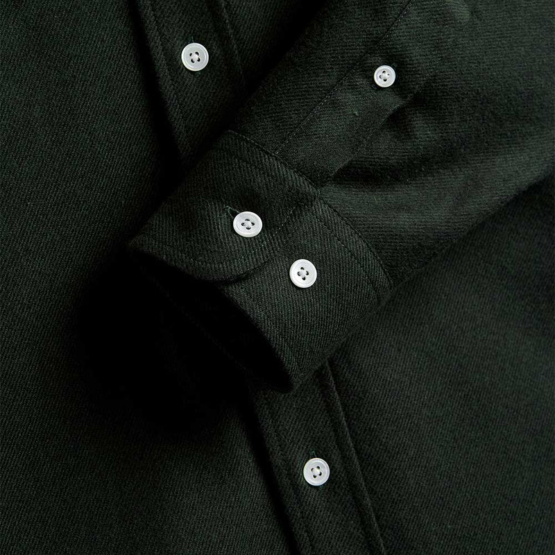Portuguese Flannel - Chemise Teca - Vert Fôret