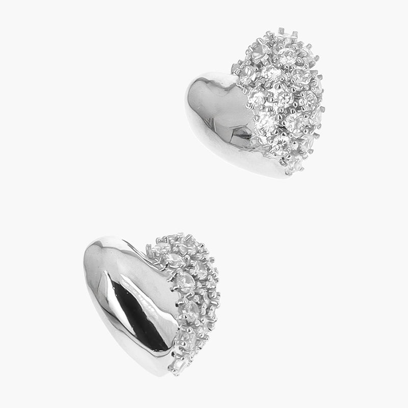 Justine Clenquet - Boucles d'oreilles Siam - Palladium