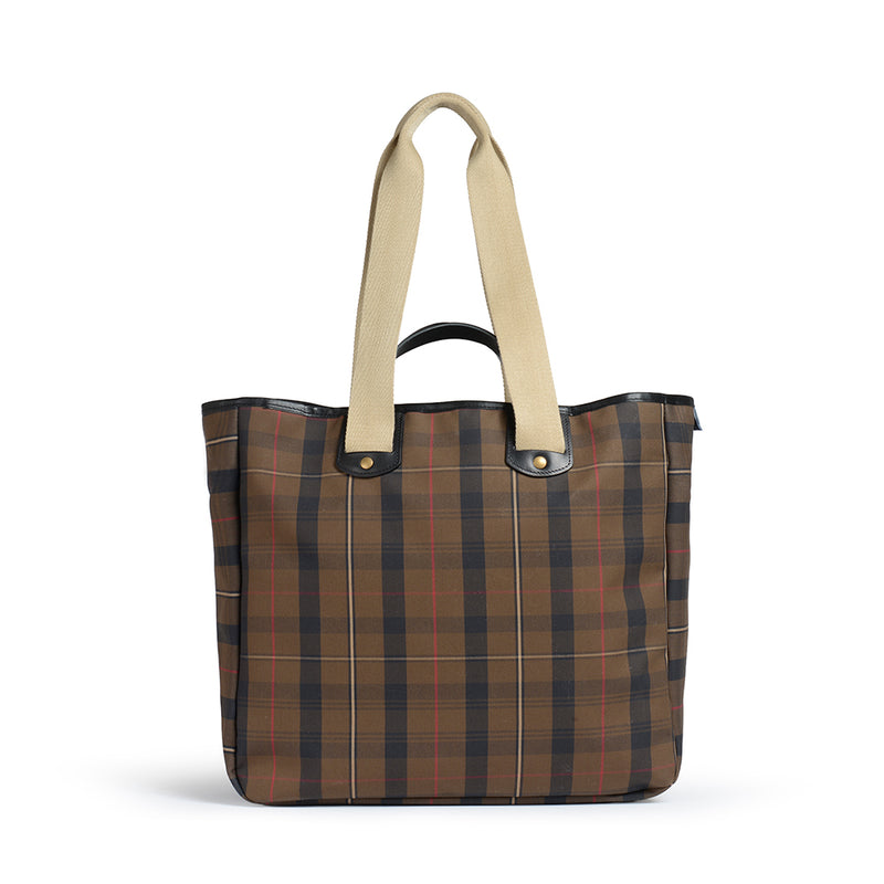 Bleu de Chauffe -  Cabas Musette Meline - Tartan