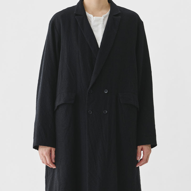 Pas de Calais - Manteau Long - Noir