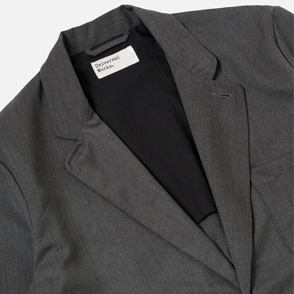 Universal Works - Veste Two Button - Charbon