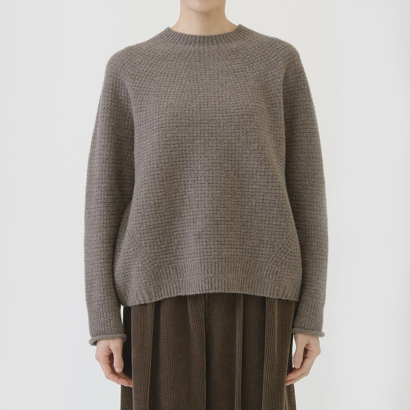 Pas de Calais -  Maille Laine Cachemire - Greige