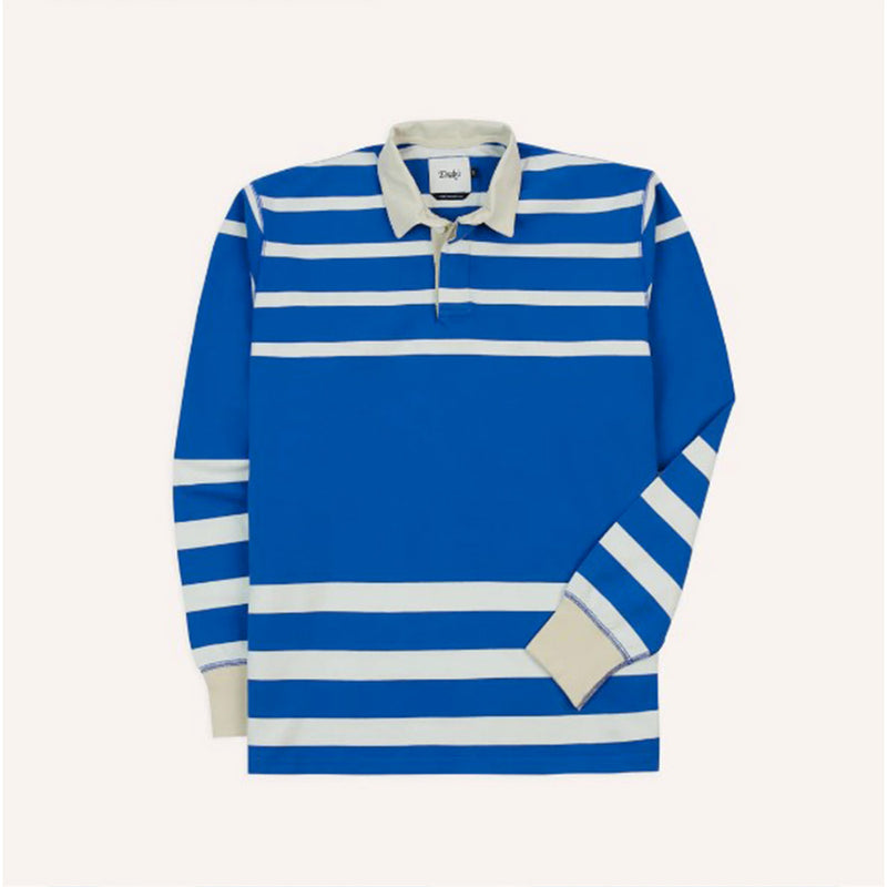 Drake's - Polo de Rugby - Bleu