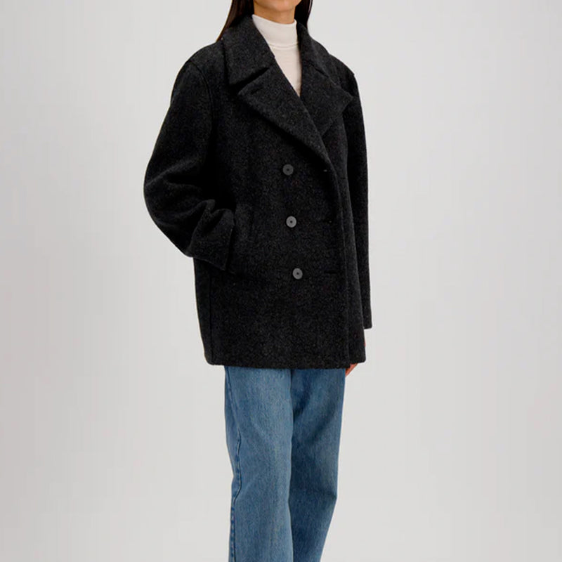 Harris Wharf London - Manteau Sailor - Anthracite