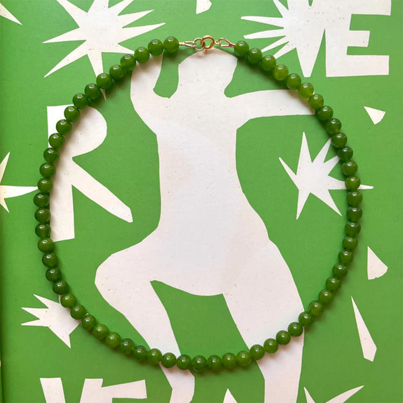 Project Bon - Collier Sweet Peas - Vert