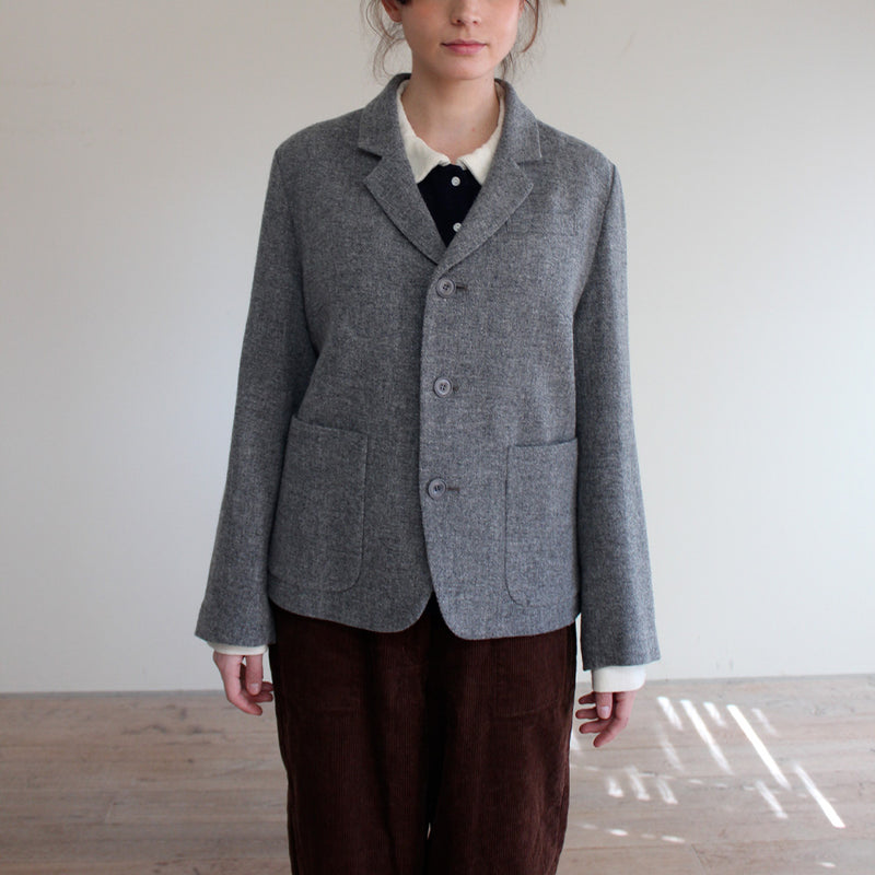 Sarahwear - Veste British Tweed - Gris