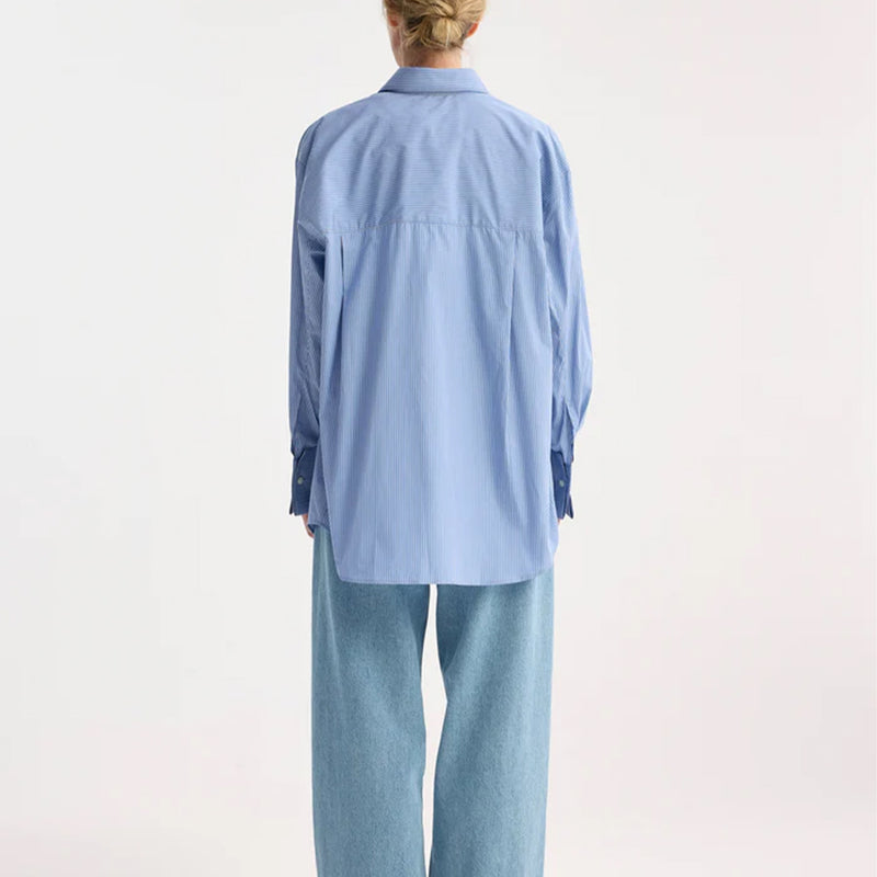 Rohe - Chemise Rayée - Bleu