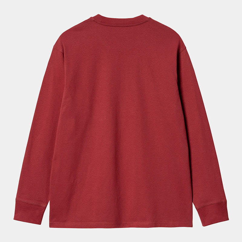 Carhartt WIP - T-Shirt American Script - Rouge