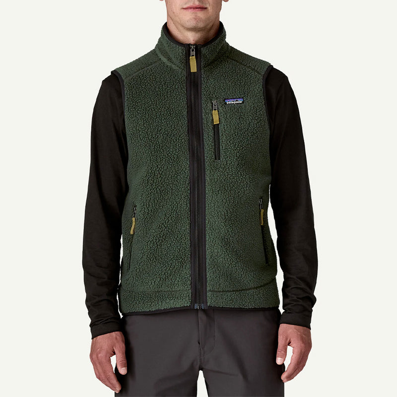 Patagonia - Veste Retro Pile Fleece sans manches - Vert Old Growth