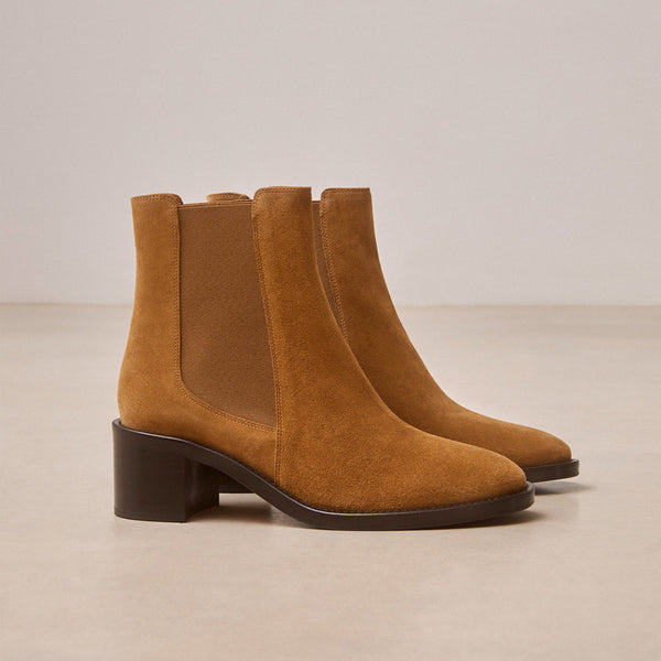 Rivecour - Bottines n°289 - Suède Ecorce