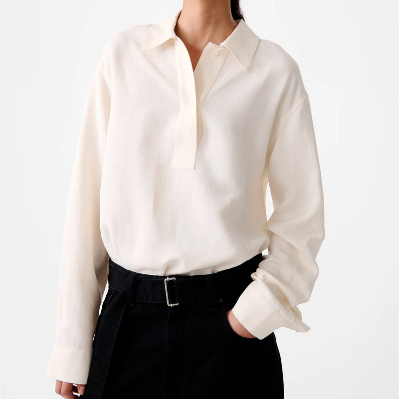 Studio Nicholson - Chemise Pinole - Craie