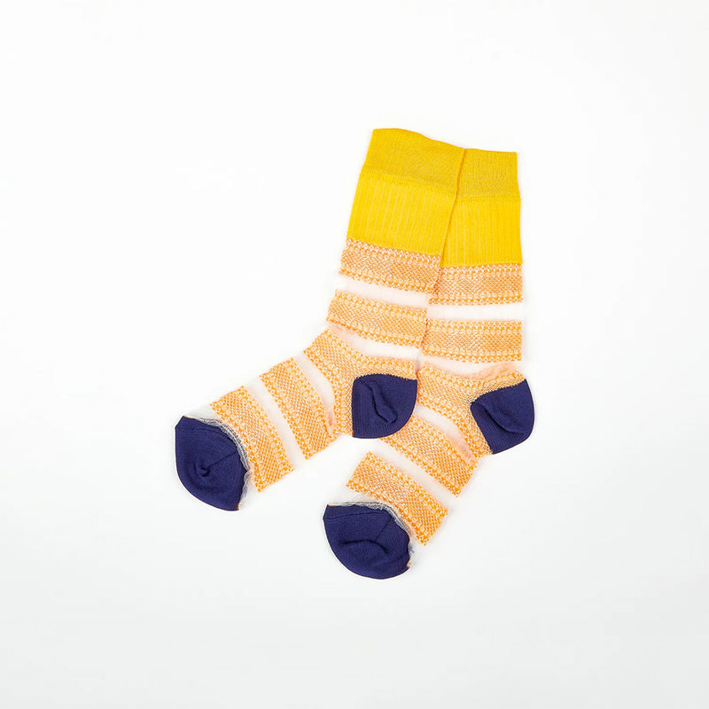 Exquisite J - Chaussettes CA69 - Jaune