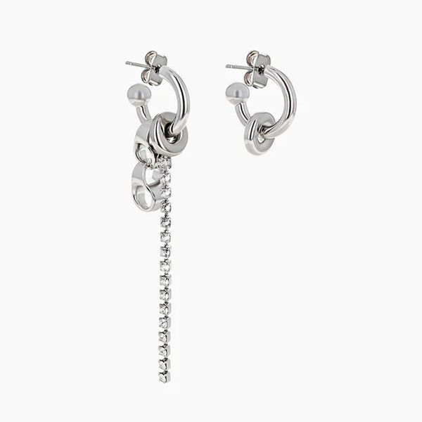 Justine Clenquet - Boucles d'oreilles Ricci - Palladium