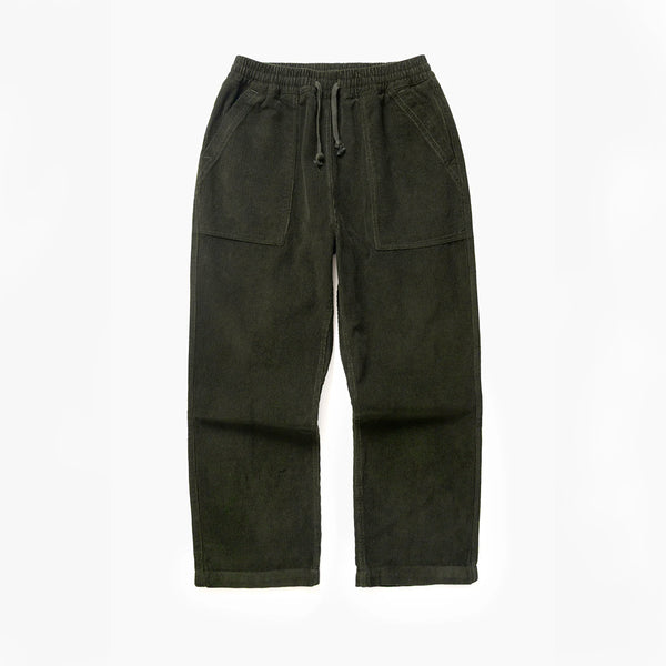 Service Works - Pantalon Cordury Chef - Vert Coppice