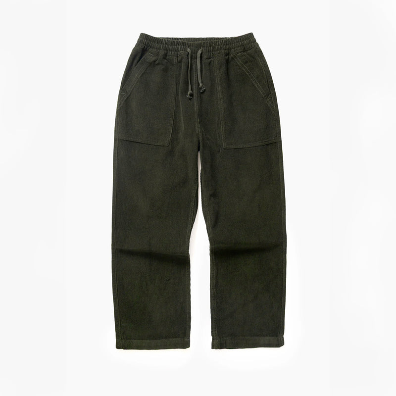 Service Works - Pantalon Cordury Chef - Vert Coppice