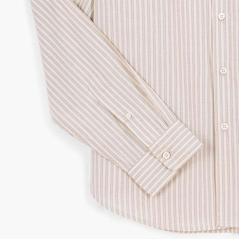 Museum Garments - Chemise Corporate - Vanille & Gris