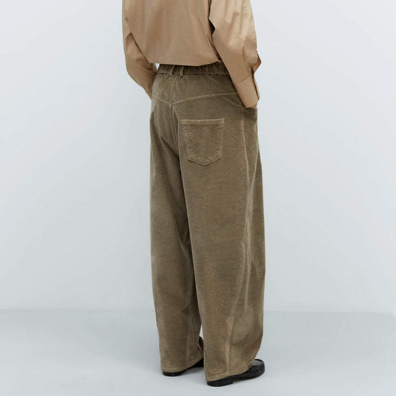 Cordera - Pantalon Baggy Velour - Sage