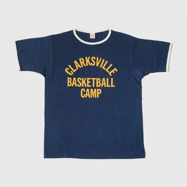 Warehouse & Co - T-Shirt Ringer Clarksville - Crème & Marine