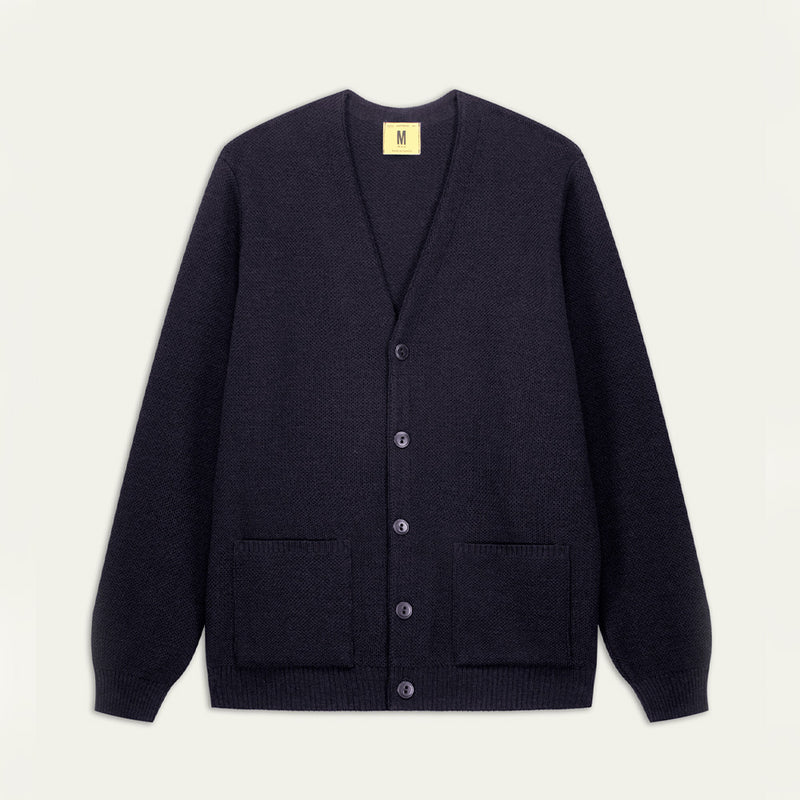 Nitto Knitwear - Cardigan Youri - Anthracite