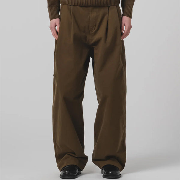 Girls Of Dust - Pantalon British Worker -Vert Fossile