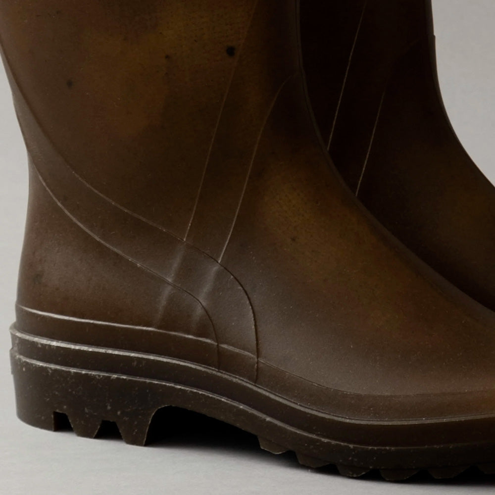 Bottes Compensées Apepazza Cuir Marron Kaki - Taille 37, Occasion Très Bon état, Talon 2-7 Cm