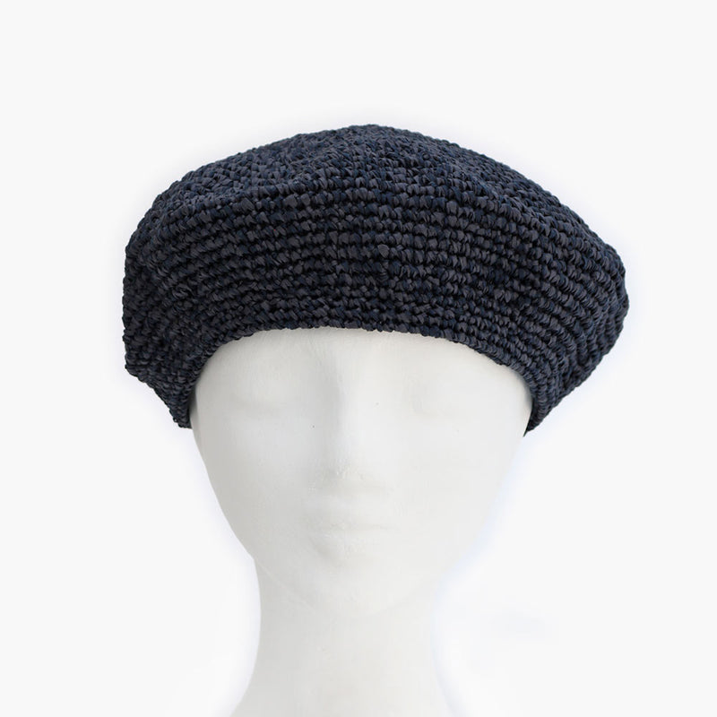 Karakoram - Béret en crochet - Marine