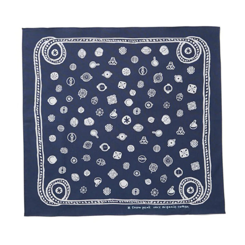 Snow Peak - Bandana Dot - Marine