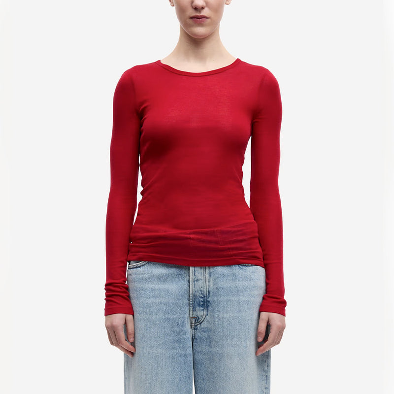Samsoe Samsoe - T Shirt Sadou - Haute Red