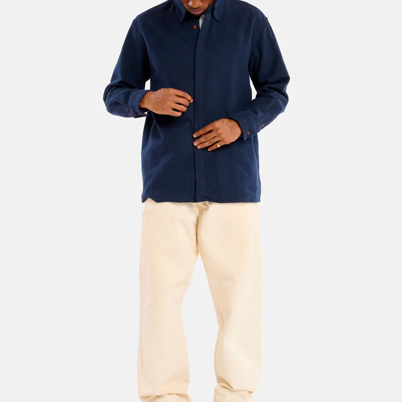 Homecore - Chemise Shadow Barrow - Marine