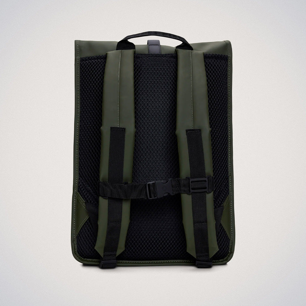 Sac à Dos Rains Rolltop - Imperméable - Style Urbain - Noir