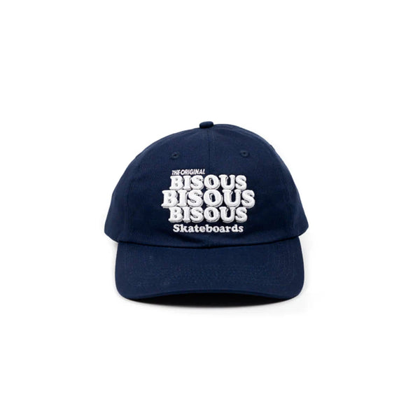 Bisous Skateboard - Casquette Grease - Marine