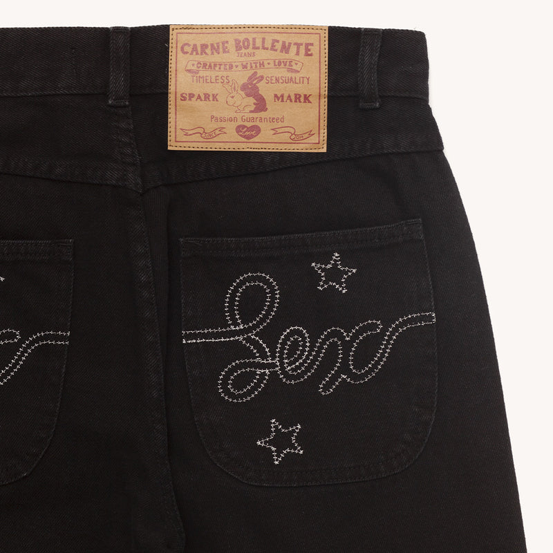 Carne Bollente - Jeans SX Denim - Noir